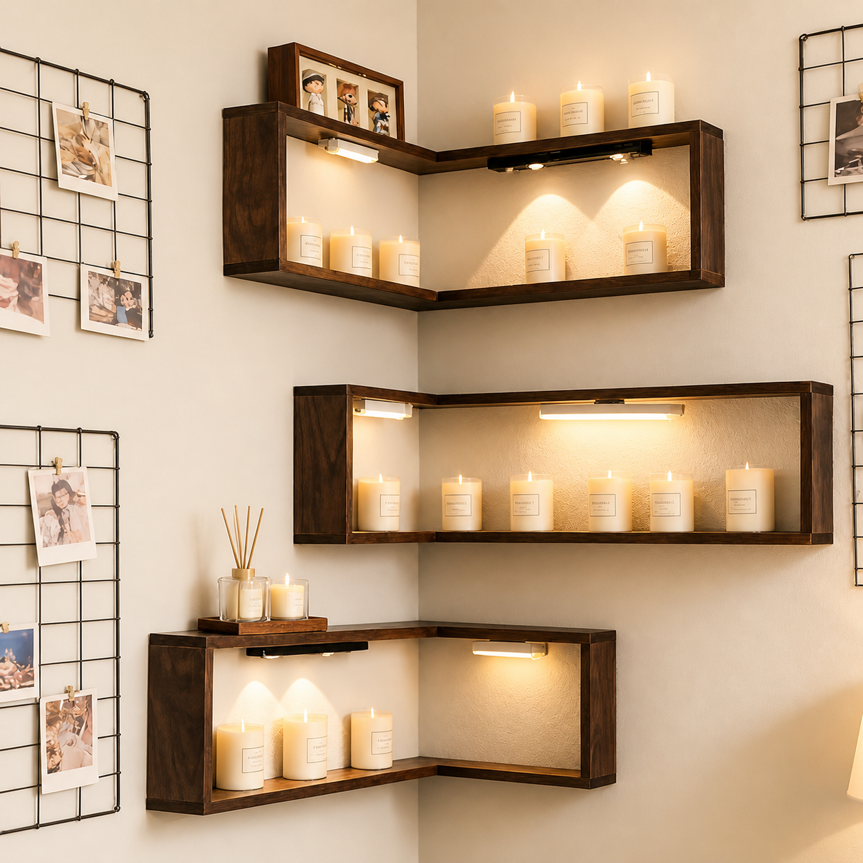 Corner Storage Shelf