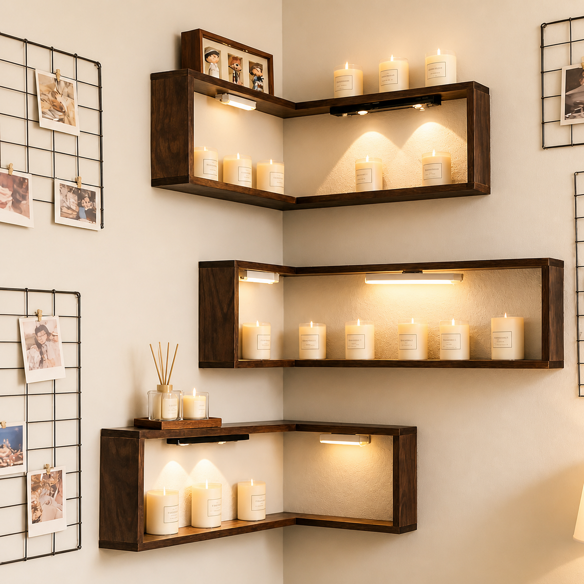 Corner Storage Shelf